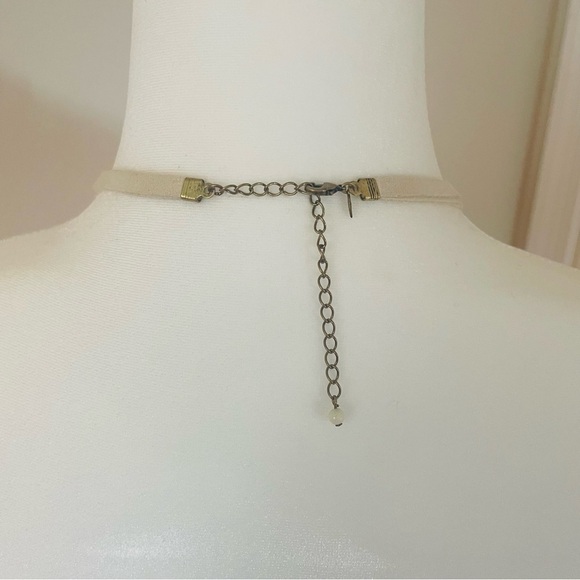 Necklace & Bracelet Set - Avon Western Stars Hammered Brass Links - Picture 6 of 12